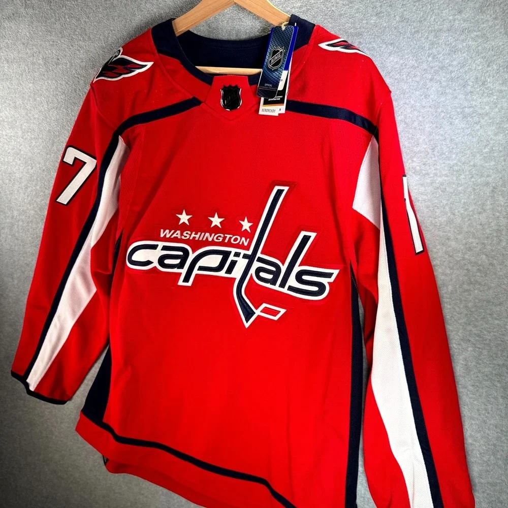 Adidas NHL Jersey Men's‎ 46 Red Washington Capitals T.J. Oshie #77 Pro Player
